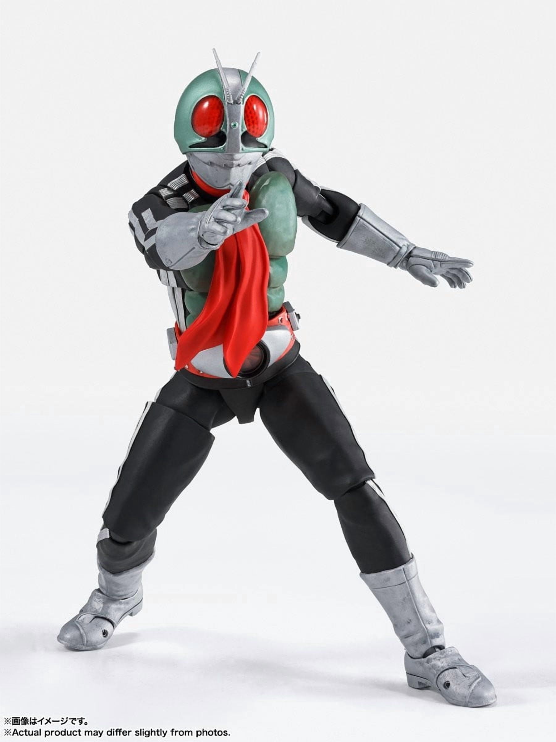 Tamashii Nations Masked (Kamen) Rider: Kamen Rider 1 Legendary Showa Masked Riders Edition First Release (Shinkocchou Seihou) S.H.Figuarts Action Figure