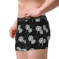 thumbnail image 3 of JUNZAN White Flower Dandelion Mens Underwear Boxer Briefs for Men’s-Small, 3 of 7