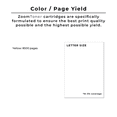 thumbnail image 3 of Zoomtoner Cartouche de Toner laser Compatible Canon ImageClass C2100 Canon 1517A002AA Jaune, 3 of 5