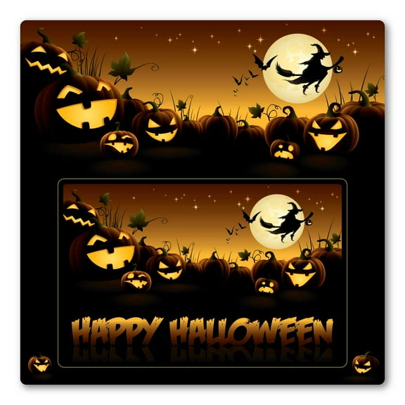 Happy Halloween Picture Frame Magnet