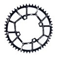 thumbnail image 2 of de bicicleta fuerte 4 pernos 104BCD Rueda de cadena anti-caída Bicicleta Negro 50T Sunnimix Plato de bicicleta, 2 of 8
