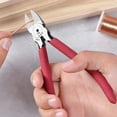 thumbnail image 5 of Flush Wire Cutters, 6 Inch Ultra Sharp and Powerful Side Wire Cutters with Longer Flush Cutting Edge, Ideal Wire Shears for Crafts, Flowers, Electrical and All, 5 of 5