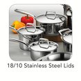 thumbnail image 5 of Tramontina Ensemble d'Ustensiles de Cuisine Base en Acier Inoxydable, 80101/203DS, 5 of 5