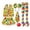 C-Red, variant on LIIPEE Kids Halloween Costumes Boys Girls Unisex Clown Fancy Dress Up Clothes Party Outfits,One Size