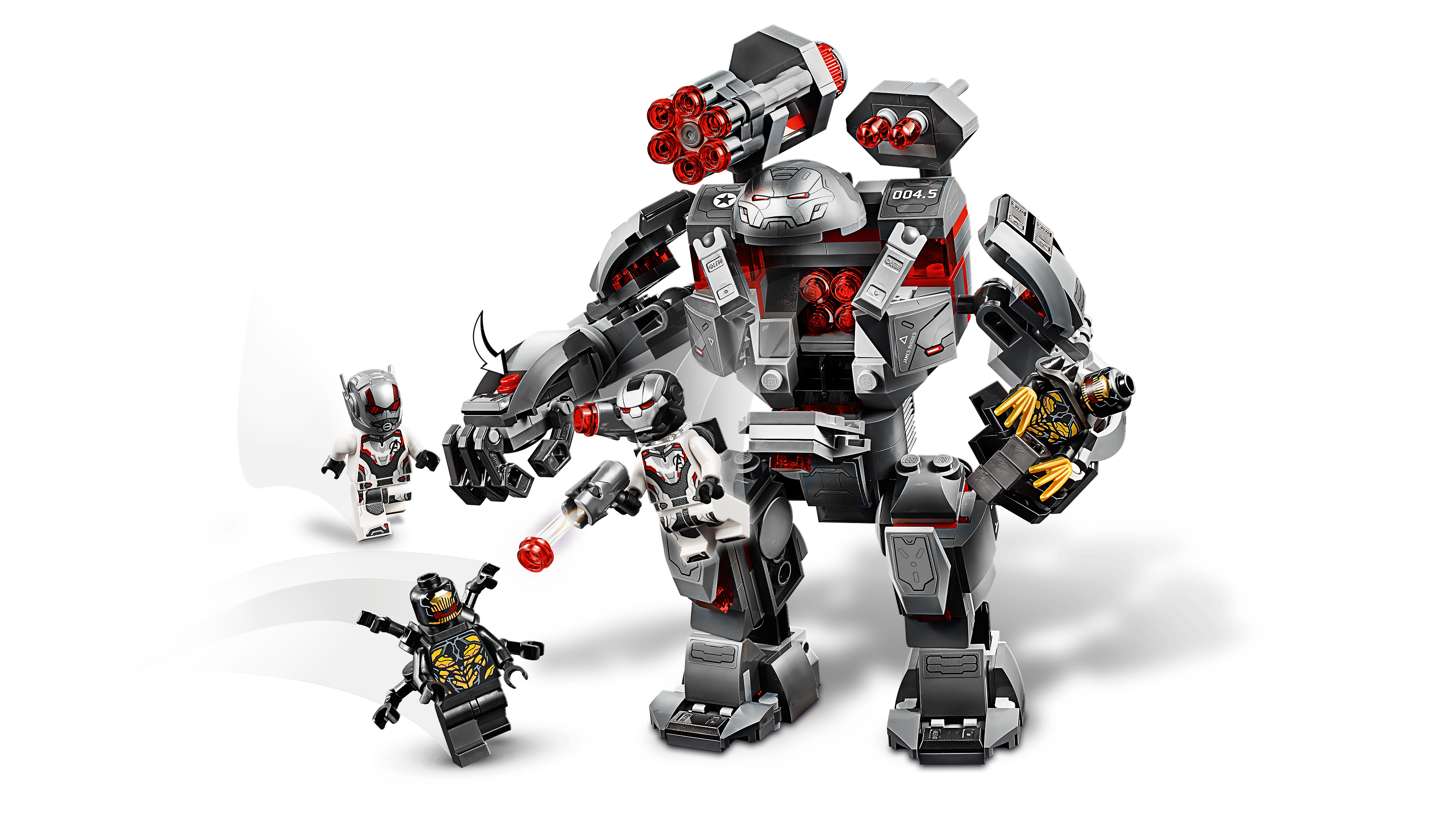 Lego Marvel Avengers War Machine Buster 76124 Marvel