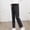 Black, variant on Maternity Work Pants Straight Leg Jeans Solid Color High Waist Comfortable Pregnancy Pregnancy Pants