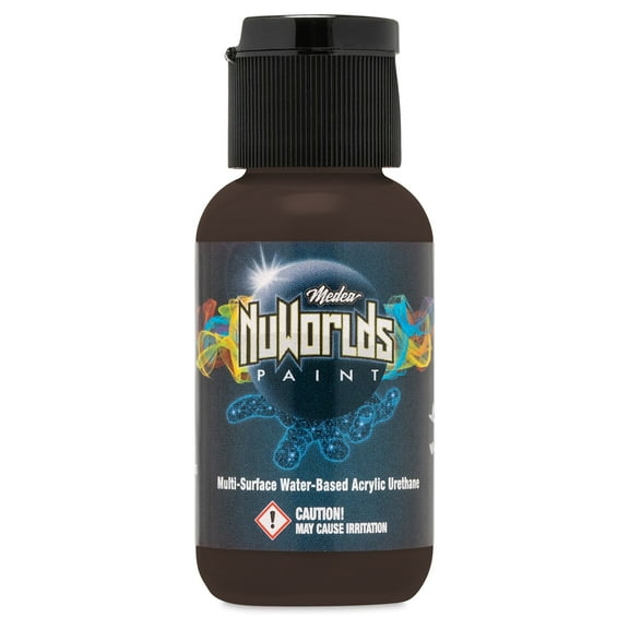 Iwata Medea NuWorlds Airbrush Paints - Blunt Trauma Umber, 1 oz