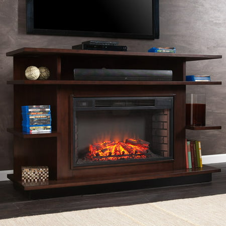 Wildon Home Baker Media 63" TV Stand with Fireplace