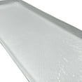 thumbnail image 4 of Bergamo Art 15" Decorative Handmade Aluminum Modern Square Tray in White, 4 of 5