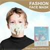 Reusable Cotton Kids Dinosaur Pattern Fashion Face Mask Soft Lightweight Breathable Washable
