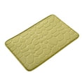 thumbnail image 2 of Luckky Memory Foam Bath Mat, Cobblestone Bathroom Rugs Super Water Absorbent Bath Mats for Bathroom Machine Washable Bath Rugs (15.7 x 23.6 in,Green), 2 of 9