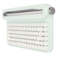 thumbnail image 1 of Clavier pour Machine à Écrire, Clavier Rétro Compact BT 5.0 à 86 Touches, avec Support Intégré pour Téléphone et Tablette, Compatible avec, IOS, 1 of 7