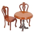 thumbnail image 4 of Accesorios para Muebles de Casa de Muñecas, Silla de Mesa de Comedor de Casa de Muñecas Juego de Silla 1/12 Nostálgico Realista Por Bricolaje, 4 of 7