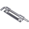 thumbnail image 2 of 4X Hardware Spring Loaded Metal Security  Bolt  3.5 inch Long Silver Tone, 2 of 8