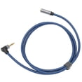 thumbnail image 1 of Cable De Extensión De Audio De 3,5 Mm, 1 M/3,3 Pies, 4 Conductores Trenzados De Nailon, Sonido HiFi, Cable De Audio Hembra A Macho De 3,5 Mm, Conector Delgado En Forma De L Para, 1 of 7