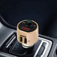 thumbnail image 4 of Transmisor de audio Bling Bling Bluetooth inalámbrico para automóvil USB dual, 4 of 10