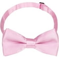 thumbnail image 2 of MGEZCOO Boy's Bow Ties Adjustable Pre Tied Bowtie for Wedding Party 10 x 5 CM, 2 of 6