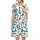 thumbnail image 1 of Balery Block Dinosaur Vestidos sueltos de manga corta para mujer, vestidos de verano 2025, vestidos casuales de corte A con vuelo., 1 of 6