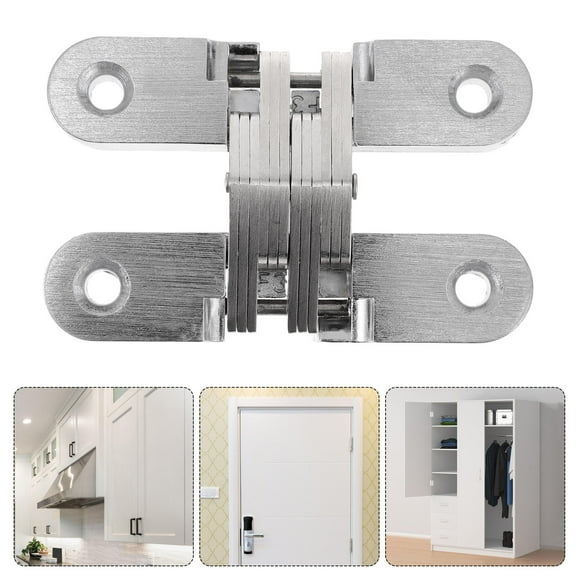 OFFIGAM Stainless Steel Self Closing Door Hinge Auto Close Adjustable Hinge for Home