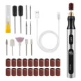 thumbnail image 2 of POINTERTECK Electric Nail Drill Kit Cordless Nail Drill Machine Professional Nail File Kit Rechargeable Portable Pedicure Polishing Shape Tool Compact Manicure Tool for Salon Home Polishi, 2 of 10