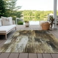 thumbnail image 6 of Addison Rugs Chantille Indoor/Outdoor Transitional Casual Chocolate Washable Rectangle Rug, 10' x 14', 6 of 6