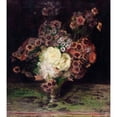 thumbnail image 3 of Jacques-Émile Blanche 12x13 Black Modern Framed Museum Art Print Titled - Flowers in a Vase (1898), 3 of 5
