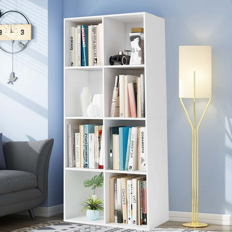 Homfa sale bookcase white