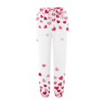 thumbnail image 4 of SXcggal Women's Casual Pants Valentine's Day Printed Leggings Sportswear Pants Casual Lightweight Loose Women Sweatpants, 4 of 4