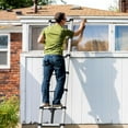 thumbnail image 1 of Royalbelle 6.6FT Aluminum Alloy Telescopic Ladder with Stabilizer, 330 Lbs Capacity, 1 of 7