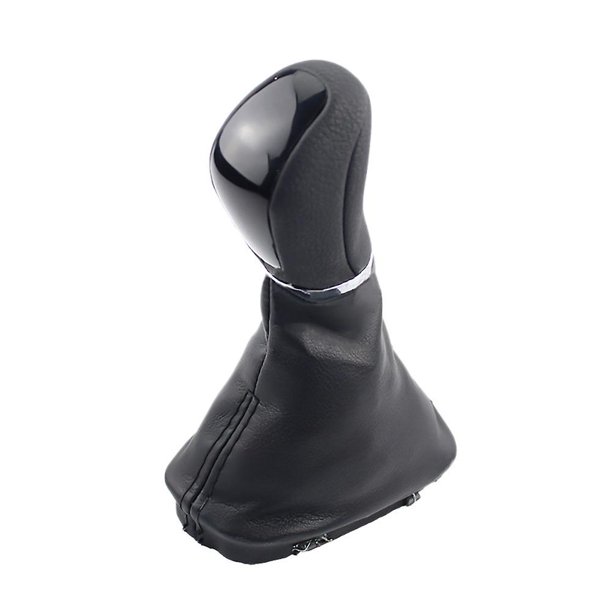 Perilla de cambio de marchas automática negra con polaina para accesorios de automóvil W203 W204