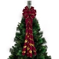 thumbnail image 5 of JGJJUGN Velvet Wired Ribbon, Crushed Velvet Ribbon, Decorative Ribbon, Gift Wrapping Supplies, Christmas Tree Decoration, Craft Ribbon, Wreath Making, Holiday Decor, 5 of 5
