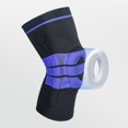 thumbnail image 2 of XL Professional Knee Brace, Compression Knee Brace with Patellar Gel Pad and Side Stabilizers, Knee Support Bandage for Pain Relief, Knee Brace for Running, Workout, Arthritis, Joint Recove, 2 of 4