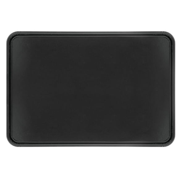 HUBERT® Black Fiberglass Market Display Tray - 26" L x 18" W x 1" H