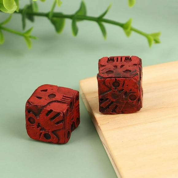 MesaSe Scary Skull Dices Halloween Dices Skeleton Dices Cube Dices for Club Board Game