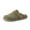 Moss, variant on Cushionaire Blain Genuine Suede Clogs for Women | Slip-On Mules with Memory Foam & Oversized Buckle | Non-Slip Comfort Clogs & Mules Shoes for Women