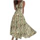 thumbnail image 1 of Vestido Corto de Verano de Moda sin Mangas con Cuello en V Impreso Vestido Casual Grande Del Doblado para Diario, 1 of 5