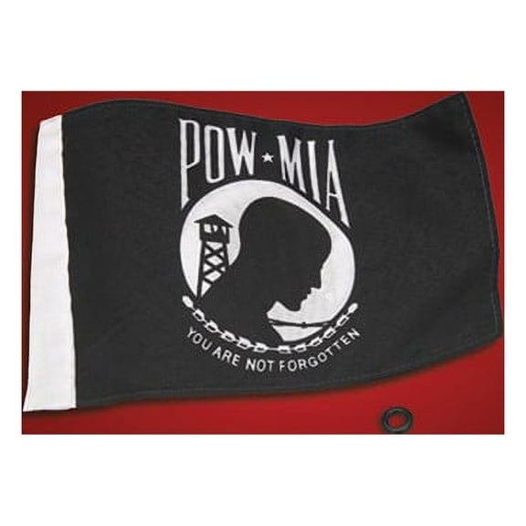 Show Chrome Accessories (4-240POW) 5-1/2" x 8" POW/MIA Flag