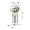 thumbnail image 2 of Unique Bargains 7/16-inch Bore 7/16-20 Female Thread Right Hand Rod End Bearing, 2 of 6