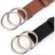 thumbnail image 3 of Jinyi Womens Belt Fash Belts For Jeans Pants With Double O-ring Le(1pc, Camel ), 3 of 3