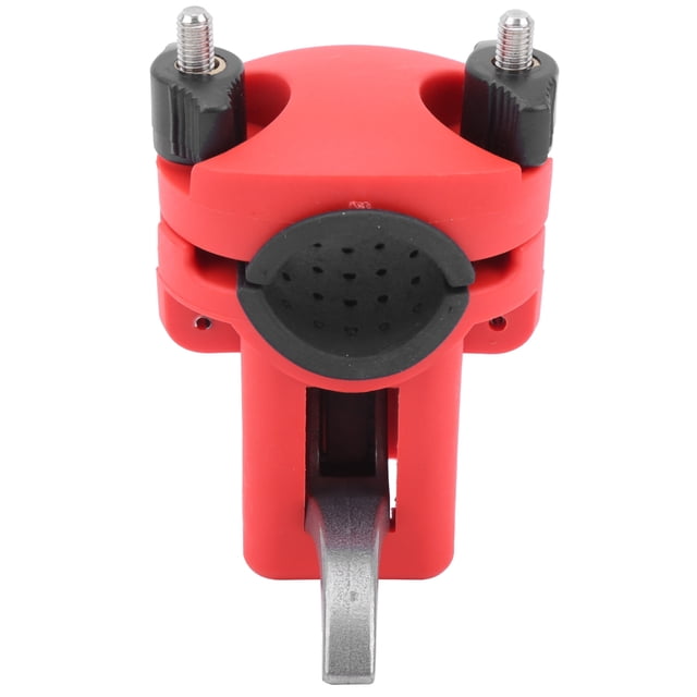 Dispositivo de montaje de soporte para caña de pescar para barco, aleación de aluminio, accesorio para soporte de caña de pescar para exteriores, color rojo