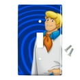 thumbnail image 2 of Scooby-Doo Fred Character Plastic Wall Decor Toggle Light Switch Plate Cover, 2 of 4