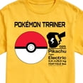 thumbnail image 3 of Pokémon - Pokémon Trainer - Men's Short Sleeve Graphic T-Shirt, 3 of 5