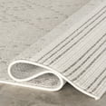 thumbnail image 5 of nuLOOM Jacinda Trellis Indoor/Outdoor Area Rug, 8' x 10', Jacinda Light Grey, 5 of 9