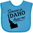 thumbnail image 3 of Inktastic Someone in Idaho Loves Me Boys or Girls Baby Bib, 3 of 4