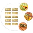thumbnail image 2 of 10pcs Fake Gold Bar Figurines Simulation Gold Bullion for Home Office Decoration, 2 of 7