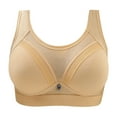 thumbnail image 2 of Patlollav Women Comfortable Lace Breathable Bra Underwear No Rims, 2 of 6