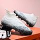thumbnail image 5 of Botas de fútbol de alta calidad para hombre, zapatos de fútbol, tobillo alto, TF/FG, antideslizante, entrenamiento, ultraligero, cómodo, hierba, venta al por mayor, 5 of 5