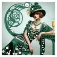 thumbnail image 2 of Roiihwy Color D 5D Pearl Painting Kit 30x30cm DIY Full Drill Pearl Art Sparkling Rhinestone Handmade Wall Decor, 2 of 8