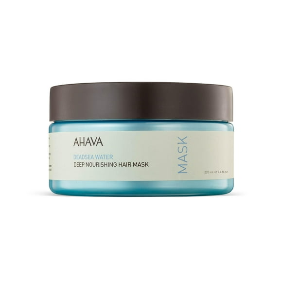 AHAVA Masque Capillaire Nourrissant en Profondeur à l'Eau de la Mer Morte - Masque Riche et Crémeux Nourrissant et Revitalisant, Remédie aux Dommages Quotidiens au Cuir Chevelu et aux Cheveux, Comprend un Osmoter Exclusif, Huile de Jojoba &am