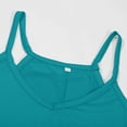thumbnail image 7 of Women's Plus Size Jumpsuit Stylish Casual Outfit with Double Pockets Comfortable Romper,Green,XXXXXL, 7 of 7
